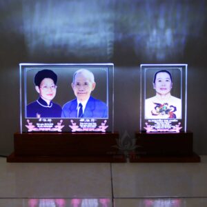 Ảnh thờ pha lê in màu k nền 25x20 - 12x20